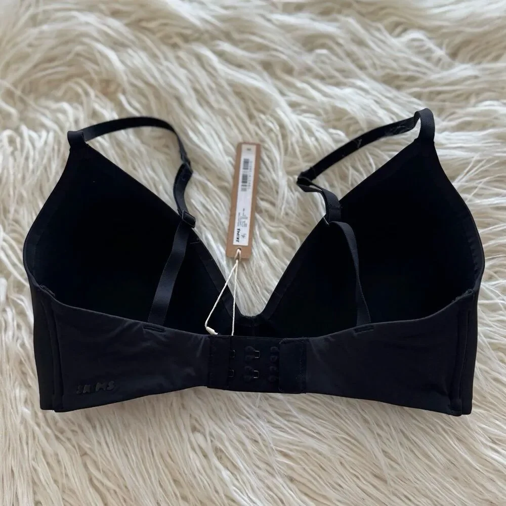 Skims Wireless Form T-shirt Bra Onyx Size 32D